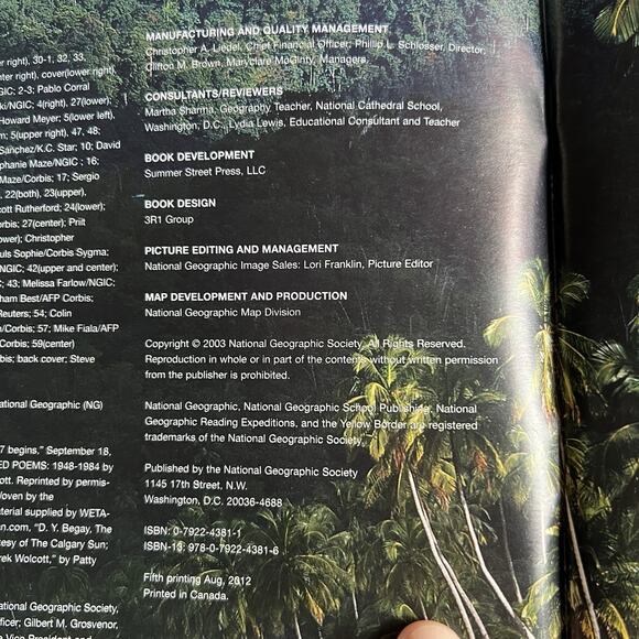 National Geographic Reading Expeditions World Cultures North America Paperback - Picture 3 of 9